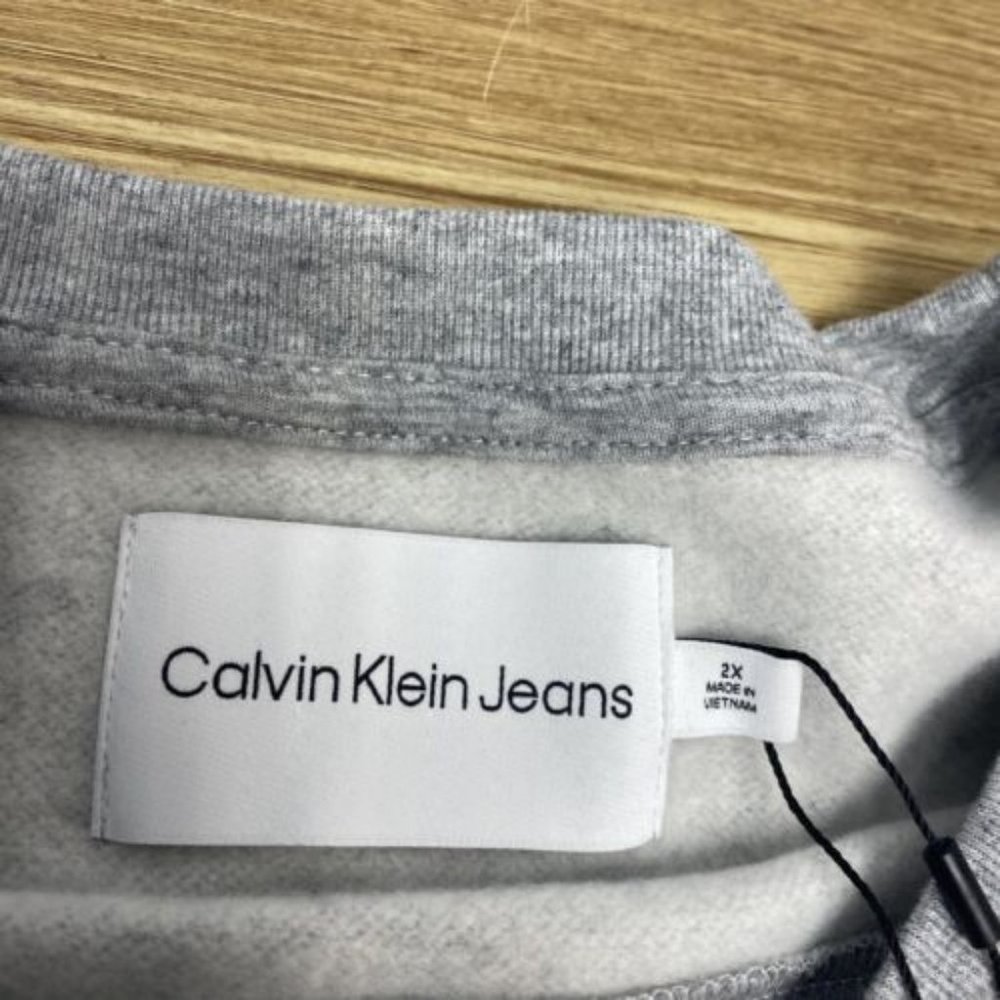 CK Calvin Klein Jeans Sweater Lot of 2 Womens 2X Fleece Pullover Sweatshirt NWT - Picture 12 of 16